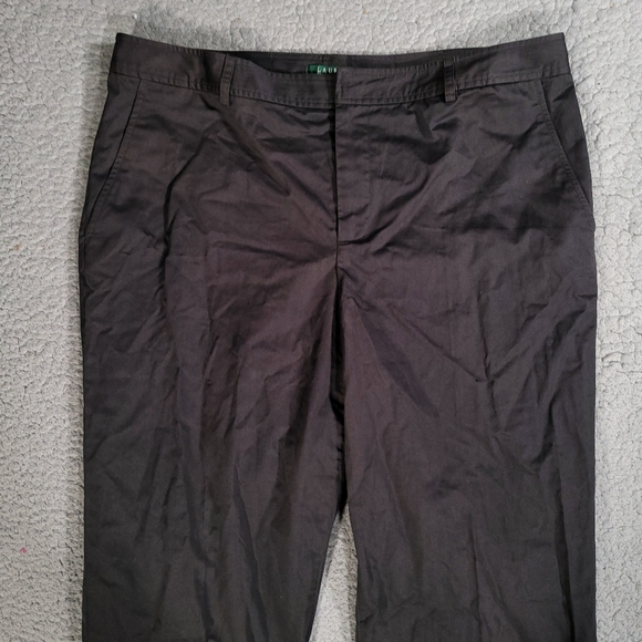 Lauren Ralph Lauren Pants Womens 14 Business Work Straight Gray - Picture 2 of 9